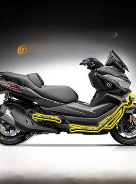 摩界适用无极SR4MAX改装23款保险杠特制碳钢护杠包围防摔杠尾架