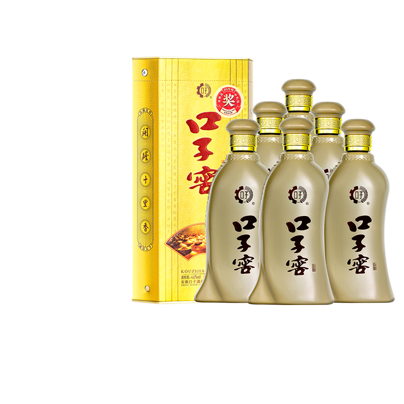 口子窖5年型46度500mL*6瓶整箱