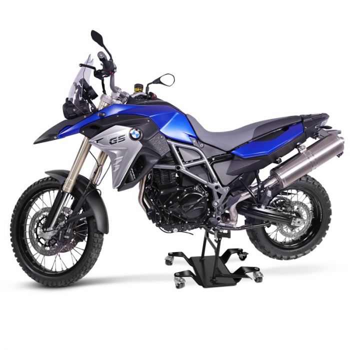 摩托车中心站支撑架机车后轮转向架移动驻车架维修支架直销