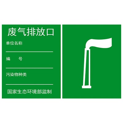 污水排放口标识牌雨水排放口标志牌废气排放口标识危废贮存场所提