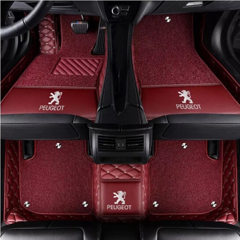 东风标致308汽车脚垫 12 13 14 15 16 17 18年新老款专用全大包围