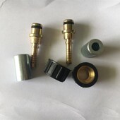 出水管锁管头 专用压制水管接头 商用洗车机 清洗机高压水管接头