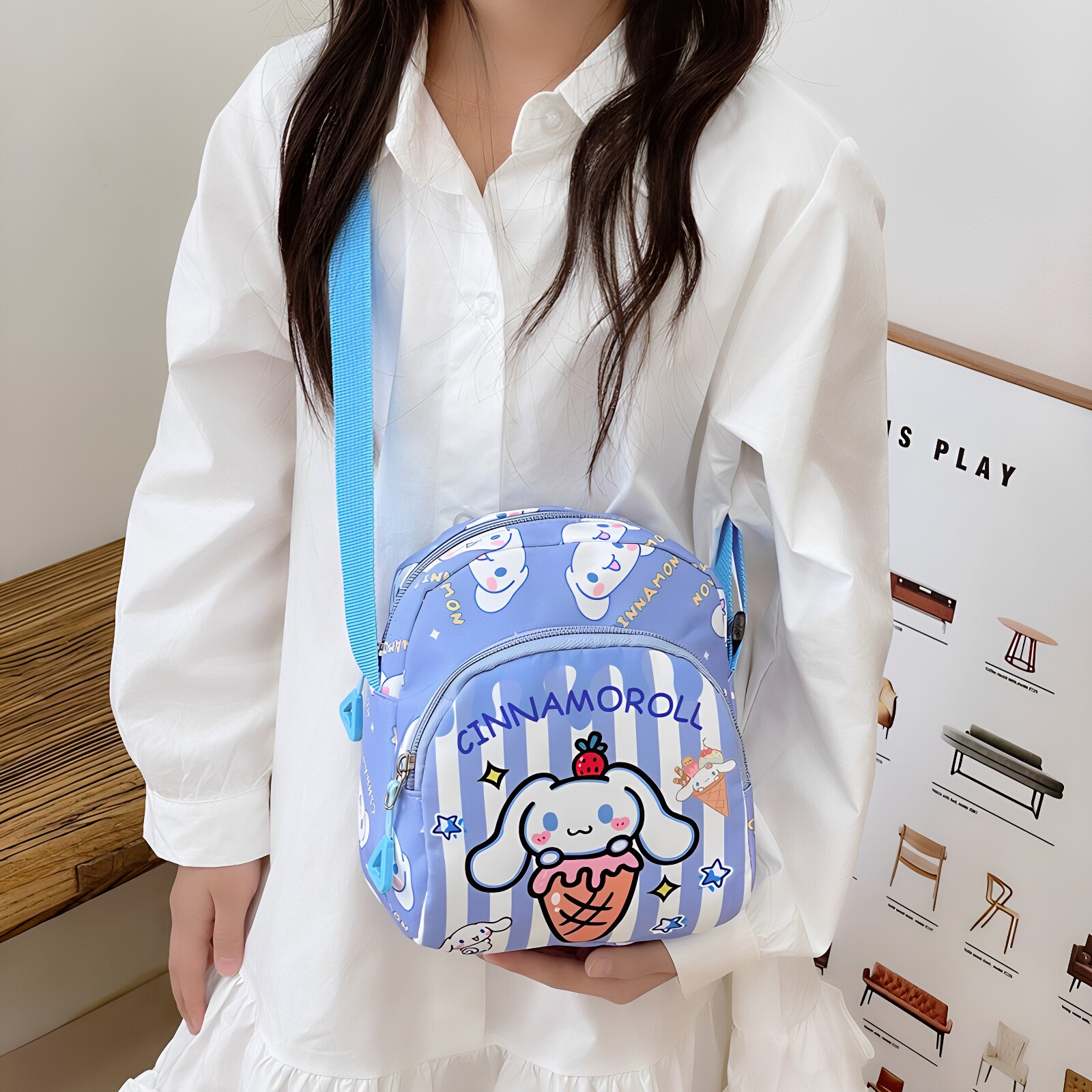 儿童斜挎包卡通可爱男女童小胸包