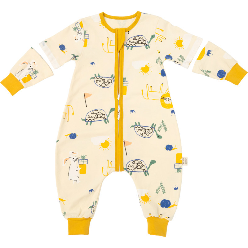 婴儿睡袋春秋薄款纯棉宝宝睡衣单层儿童分腿睡袋夏季空调房防踢被,童装/婴儿装/亲子装,家居服连体衣,淘宝优惠券,粉丝福利购,淘宝优惠卷