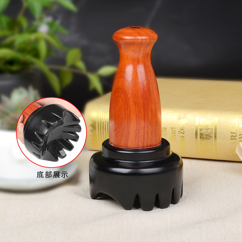 鹊跃砭石温灸仪刮痧经络刷疏通按摩灸器扶经通络阳罐刮痧全身家用