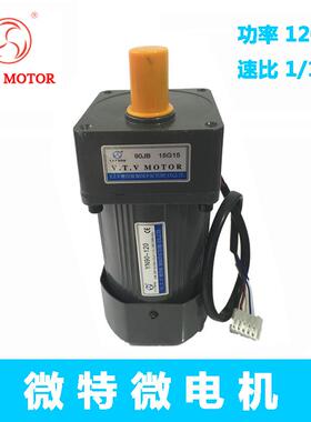 VTVMOTOR微特微减速马达齿轮减速电动机YN90-12090JB15G15