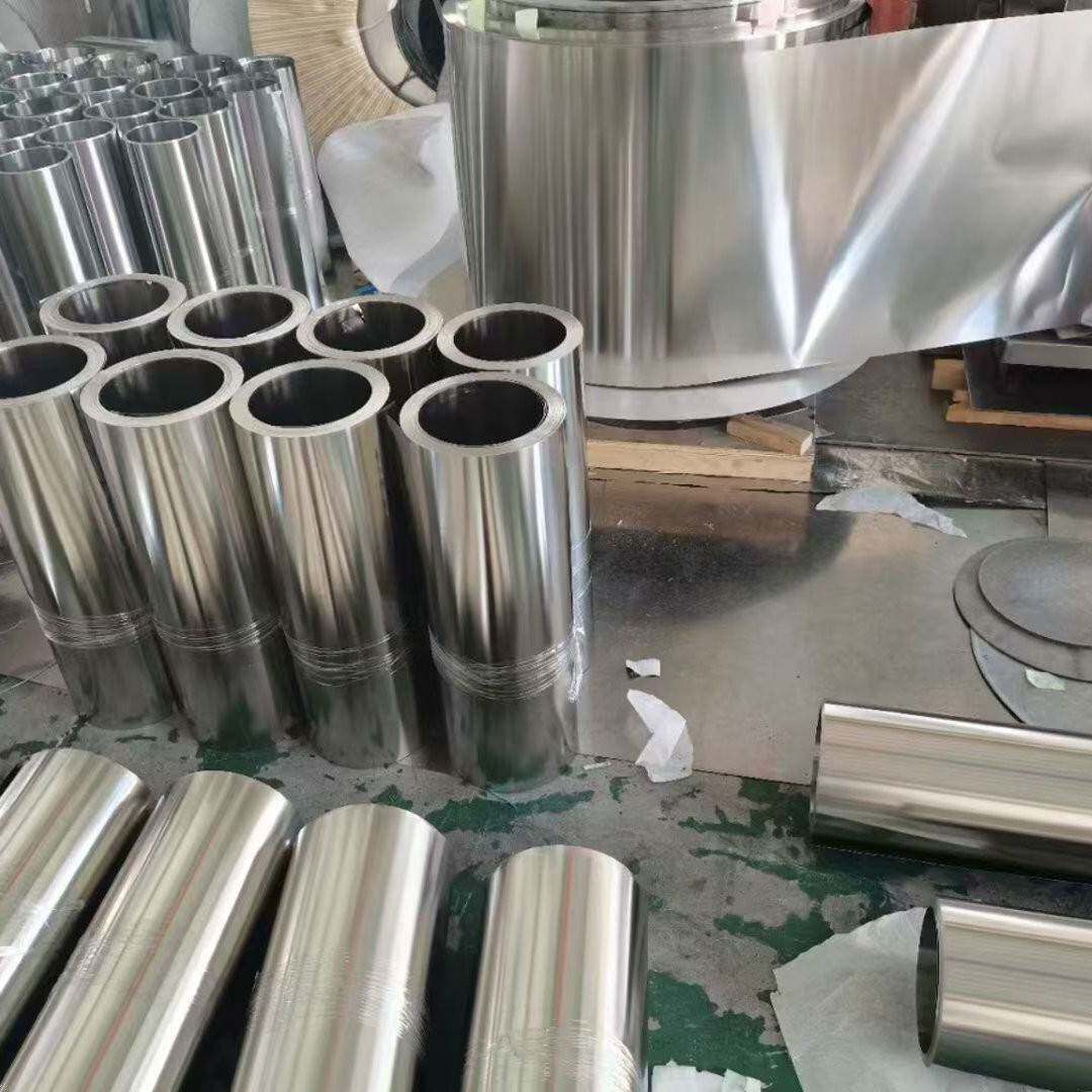 430/201/304/316L不锈钢板/薄钢带/钢箔/钢皮厚0.01-1.5mm可分条