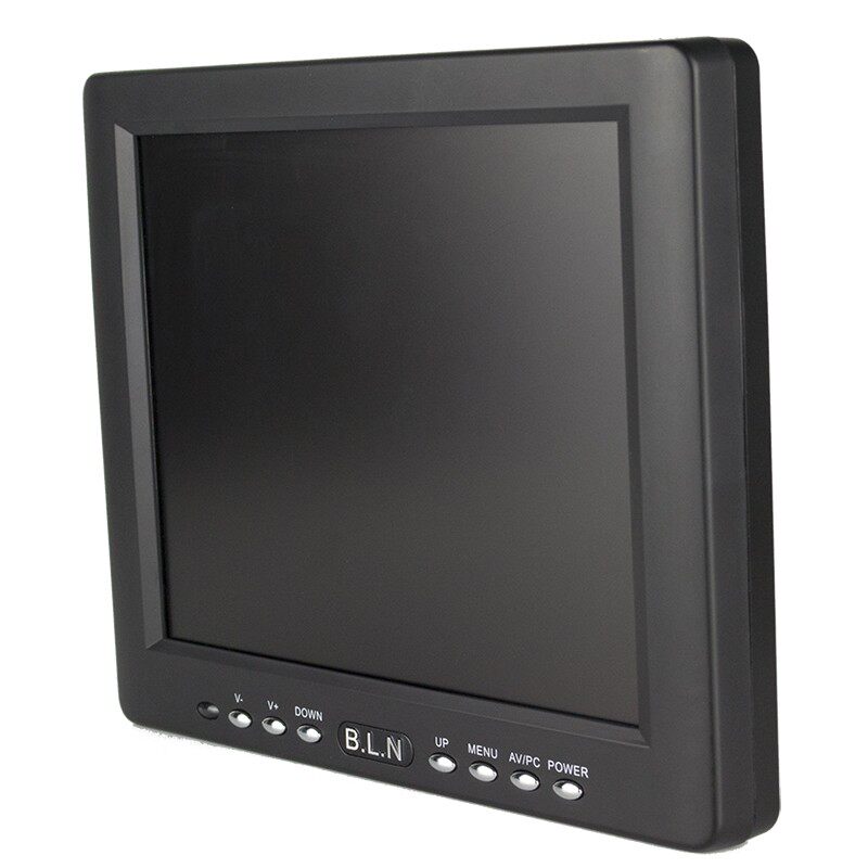 宝莱纳8寸B8005十字线显示器小尺寸CCD显示屏BNC监视器
