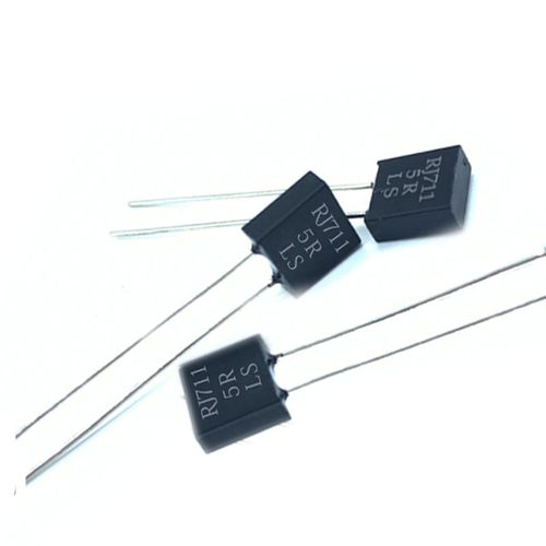 RJ711精度0.01％低温漂标准采样高精密无感电阻0.25W1R2R501K2K欧