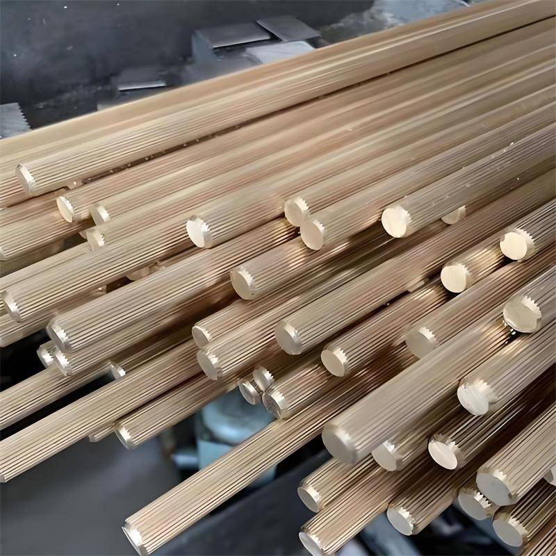 H59/62黄铜实心圆直条滚花拉花直纹网纹防滑C3604铜棒5 6 7 8 9.5