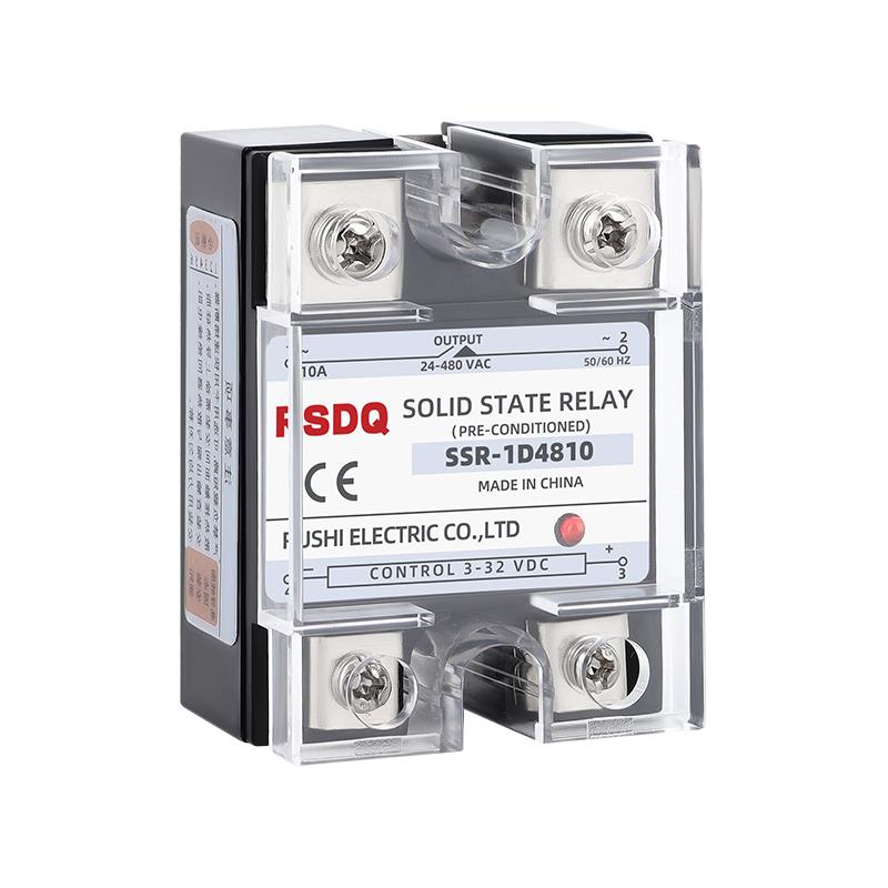 单相固态继电器SSR-40DA10A25A60A100ADDAA直流交流继电器24V220V