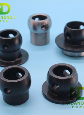 玉米收割机配件英虎春雨雷沃摘穗轴链接球型套三行四行箱体球头