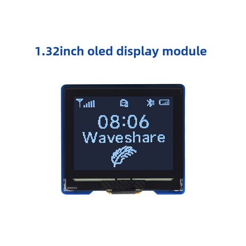1.32英寸Oled屏幕模块128*96分辨率16灰度级驱动Ssd1327