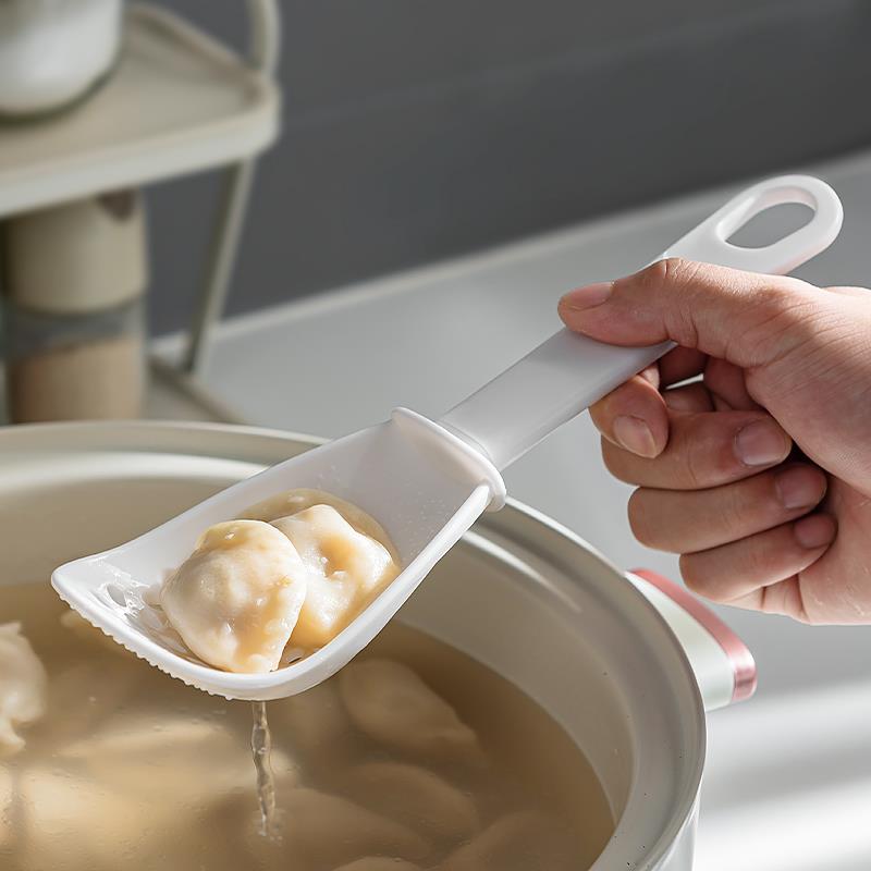 多功能漏勺家用厨房料理勺捞饺子捞面滤网捞勺姜蒜研磨捣碎压泥器