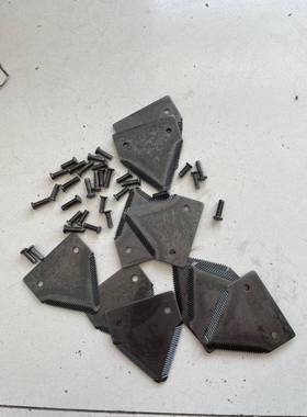 雷沃RG50RG60RG70收割机配件原厂割刀 刀片加铆钉 10片