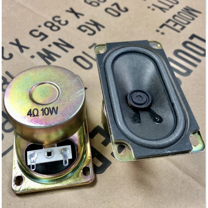 5090方边全范围扬声器扬声器4欧姆10W防磁电视小音频矩形扬声器