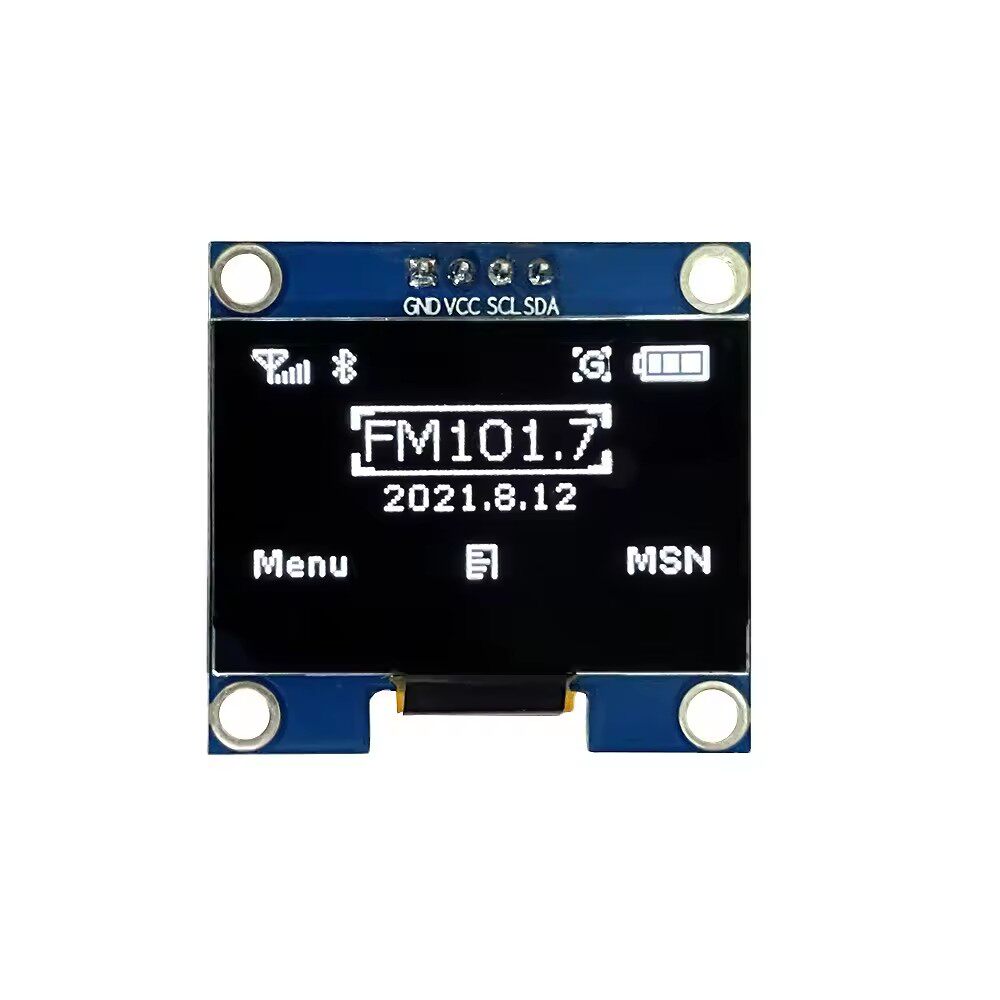 源头厂家1.3寸OLED屏I2C接口12864oled显示屏模块SH1106/SSD1306