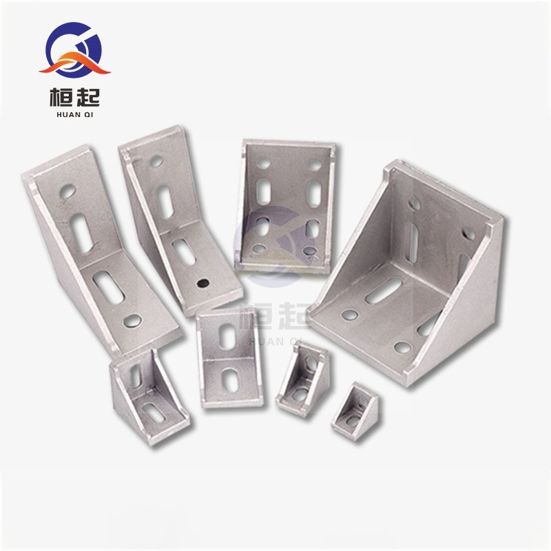 工业角码直角90度固定件角铝 铝型材配件 40铝合金型材连接件角件
