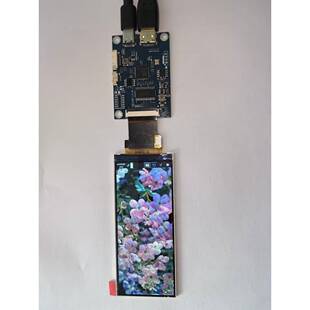 3.99寸显示器HDMI转TTL/RGB40pin电容触摸USB供电套件