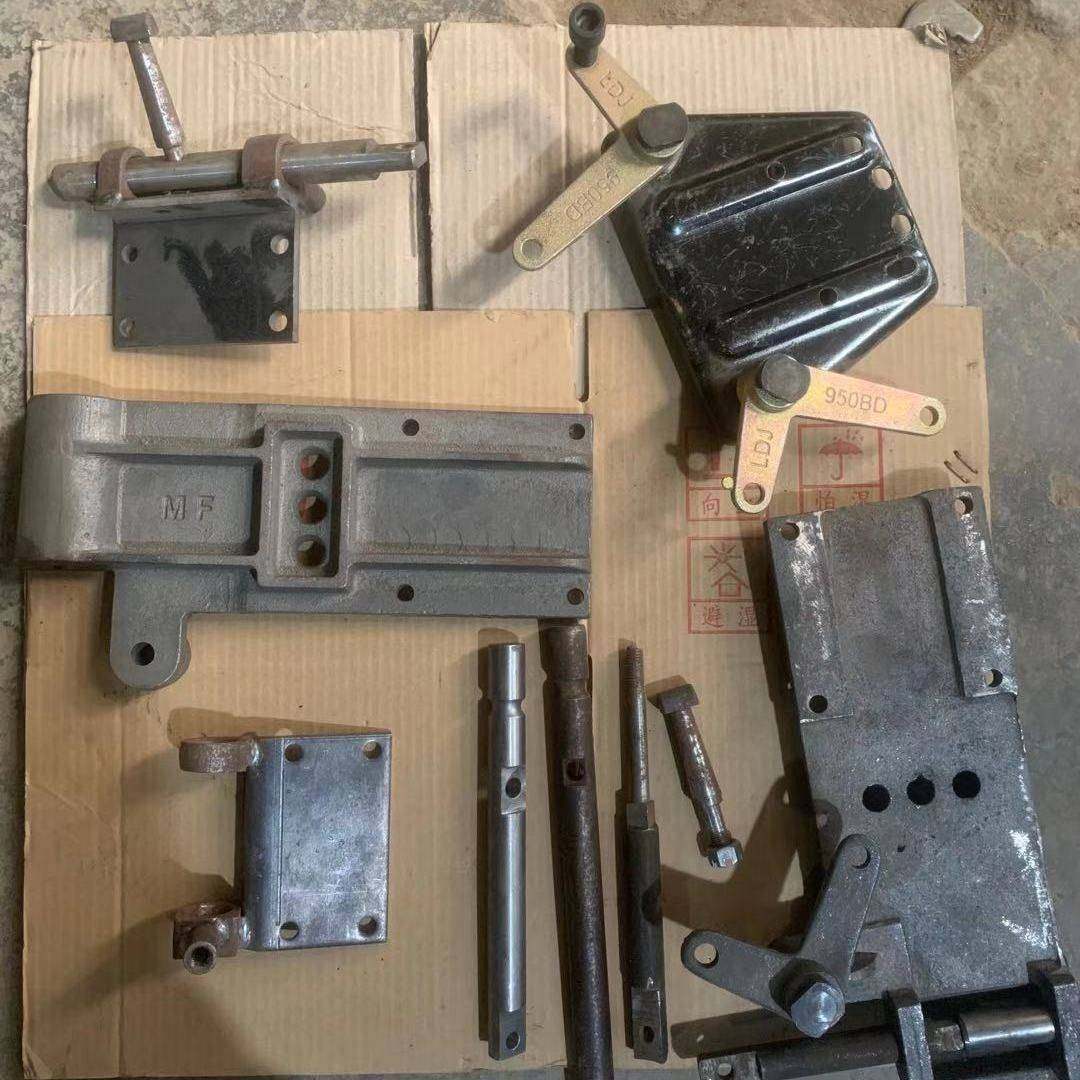 时风三轮七档农用三轮变速箱上盖挂档支架座焊盒拔档座 拔头 拔杆