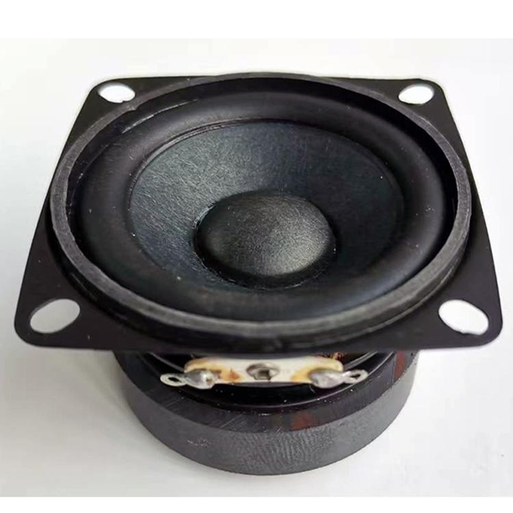 高档烤黑HIFI2寸4欧8欧10瓦全频小喇叭扬声器蓝牙音箱音响DIY配件