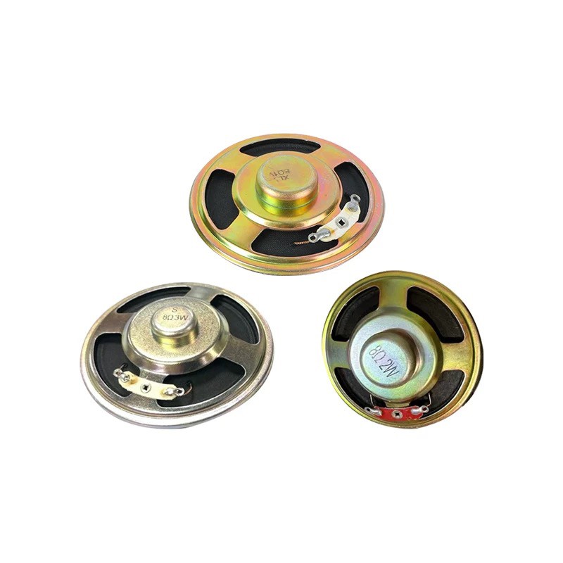 8欧0.5W 1W 2W 3W喇叭直径50/57/66/77mm小喇叭扬声器内磁纸盘
