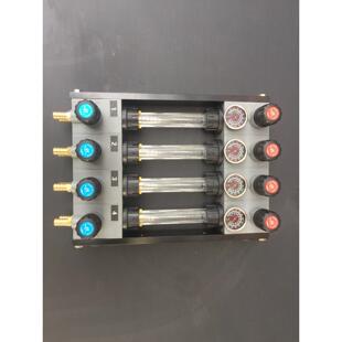 厂家直销注塑机精密型水排分流器带温度表水路控制器冷却水流量计