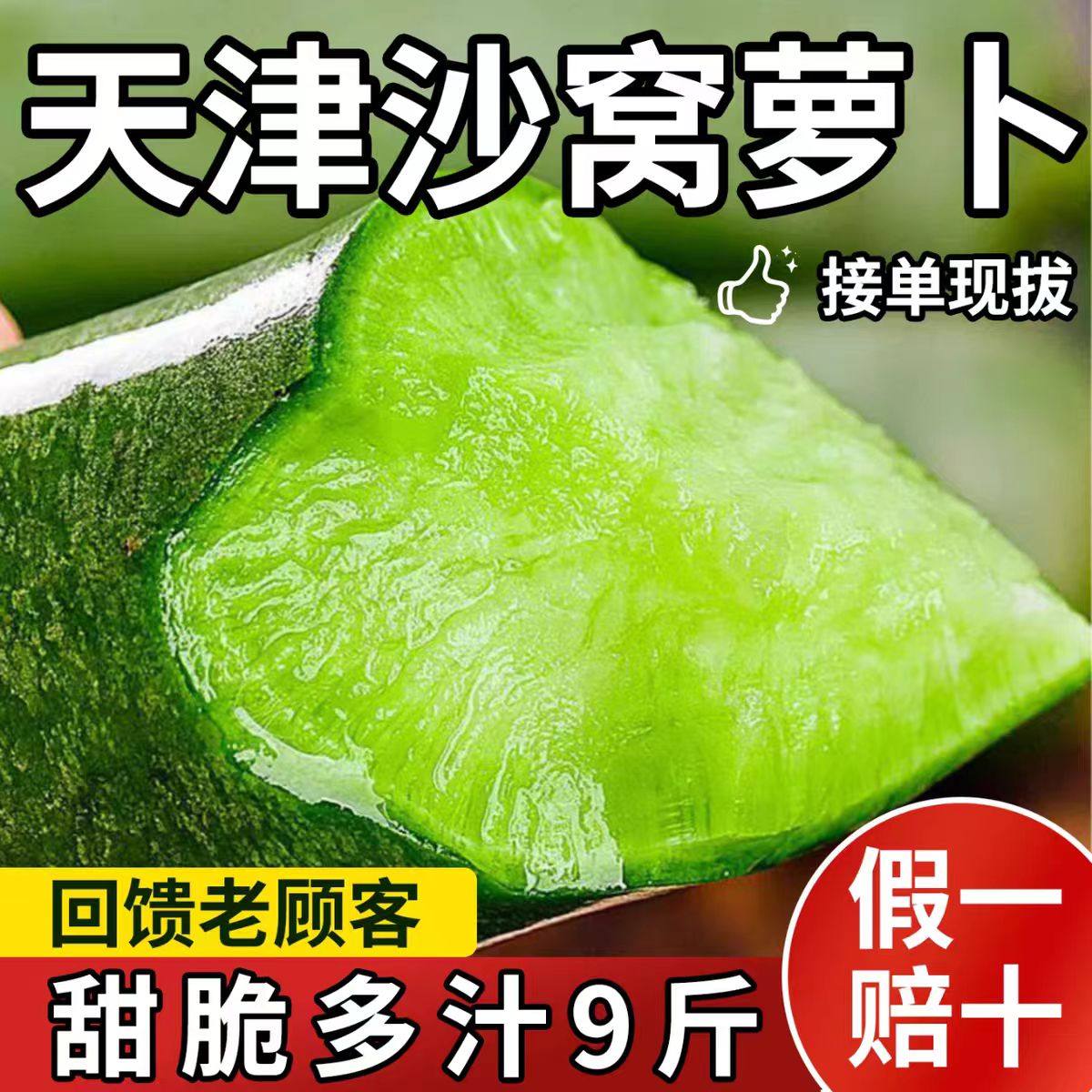 天津现挖正宗沙窝萝卜旗舰非潍坊绿青甜脆水果萝卜型新鲜蔬菜礼盒,水产肉类/新鲜蔬果/熟食,萝卜/胡萝卜,淘宝优惠券,粉丝福利购,淘宝优惠卷