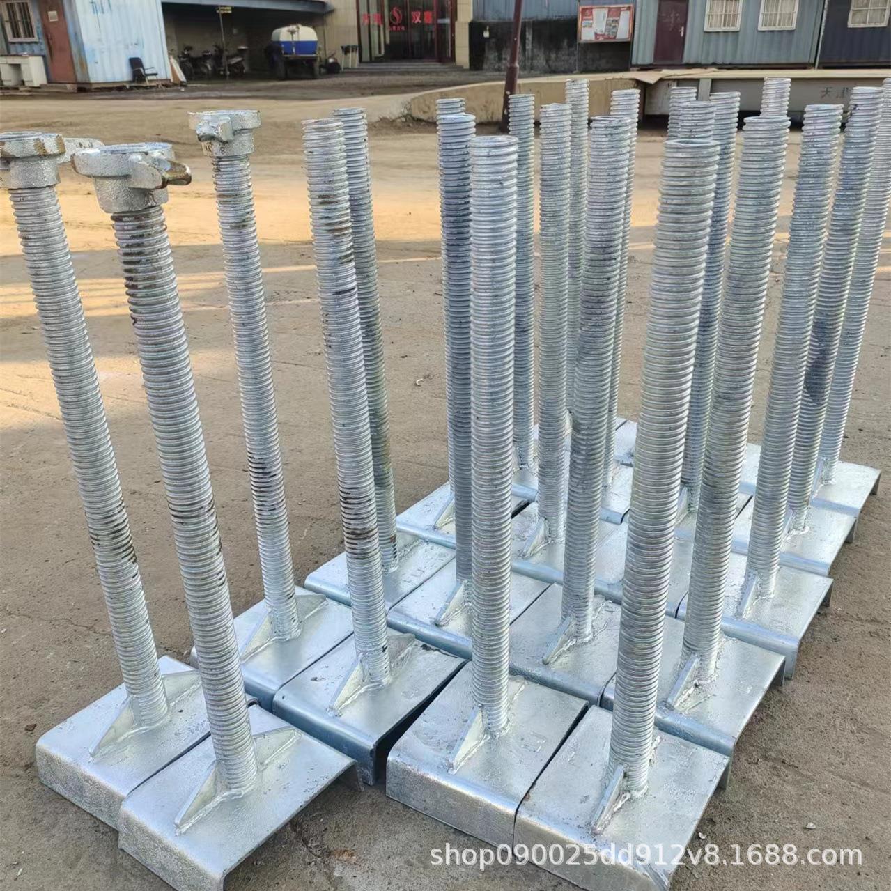 建筑底托顶托实心空心顶托脚手架底托可调节脚手架底托顶托