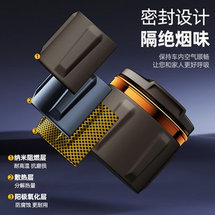 适用宝马车载烟灰缸新5系3系1系7系烟灰缸车载吸烟神器车内烟灰缸