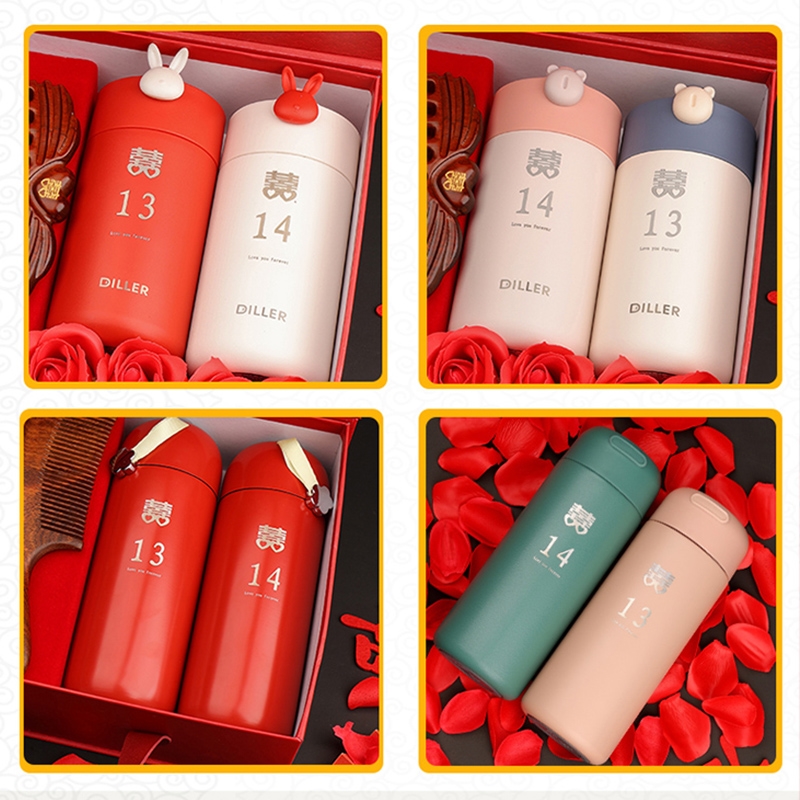 杯子一对结婚礼物送女闺蜜新娘新婚夫妇礼品实用创意订婚新人