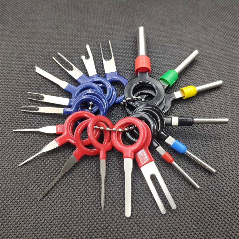 汽车线束插头端子退针器推针工具汽车维修拆卸线路挑线挑针取针器