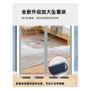 卧室房间家用透明隔断帘防冷气挡风帘子 夏天空调门帘2025新款