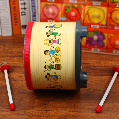 奥尔夫乐器鼓儿童敲鼓打鼓玩具手拍鼓军鼓手鼓打击乐器婴儿宝宝鼓