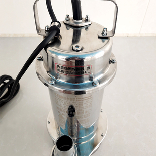 液态酒糟污水泵220v潜水泵家用抽水机 欣顺昊 鱼塘养殖场泥浆排污