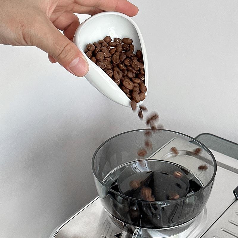 陶瓷咖啡豆计量盘称重碟咖啡粉碟
