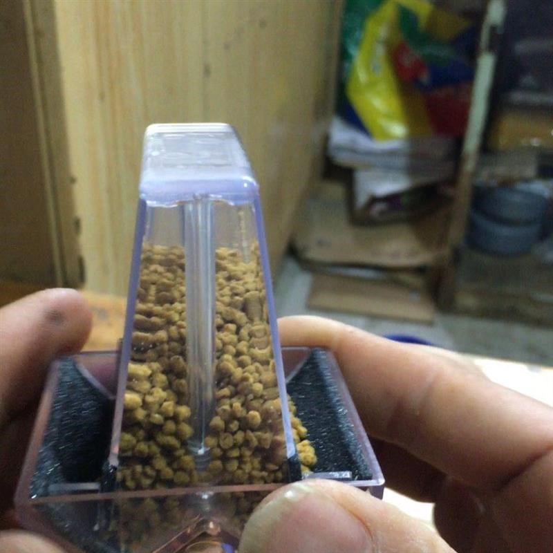 新款热销修嘴杯修封勾盒鸟具配件画眉磨嘴杯沙杯可拆画眉鸟磨嘴盒