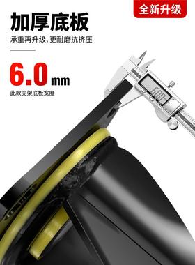 万向轮支架配件重型英寸加厚脚轮，万向轮抗冲击支架重型加厚Wuxi