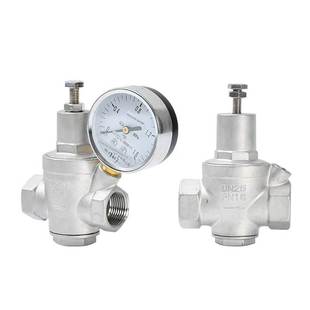 全304不锈钢减压阀自来水压缩空气蒸汽螺纹扣可调减压阀稳定静压1