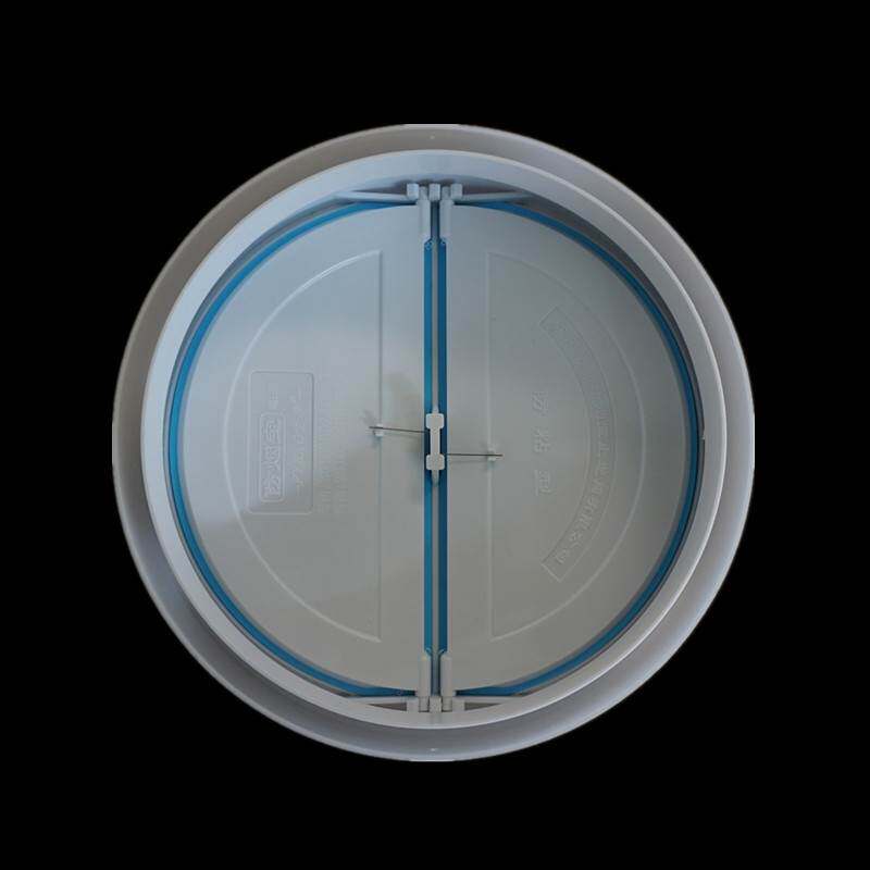 防烟宝老宏蝶E型全通用烟机底座专用止逆阀厨房油烟机风口止回阀