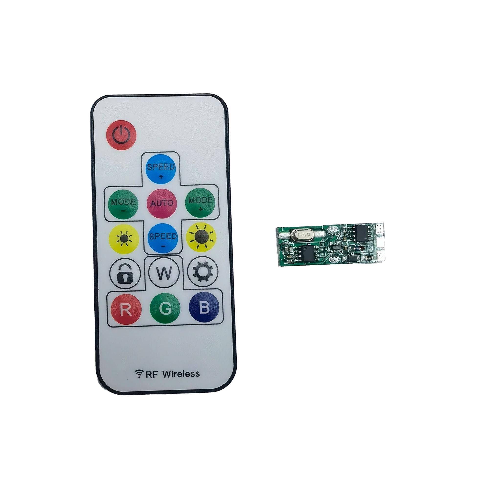 14键无线控制器ws2812b ws2811 sk6812 led幻彩灯条灯带DC5-24V