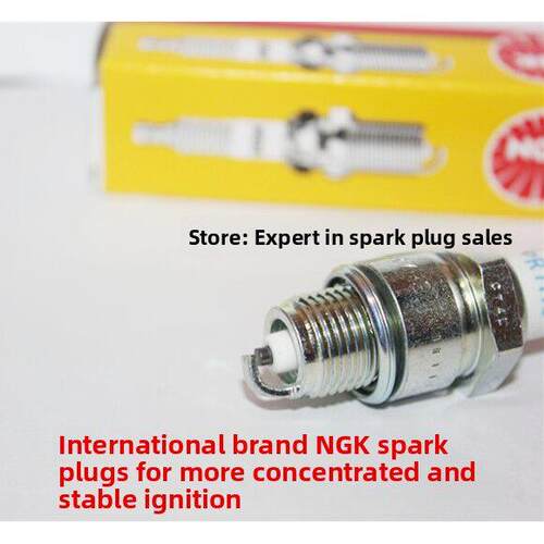 NGK火花塞BR7HS-10适用两冲船挂机摩托艇快艇船外机B7HS- BPR7HS
