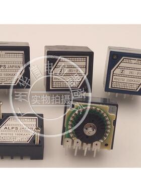 国产 RH2702 贴片电阻双联电位器 A50K A100K A250K 步进21档