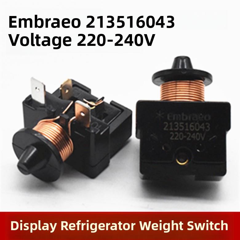 原装冰箱冷冻锤起动器Embraeo 213516043电容式过载热保护继电器