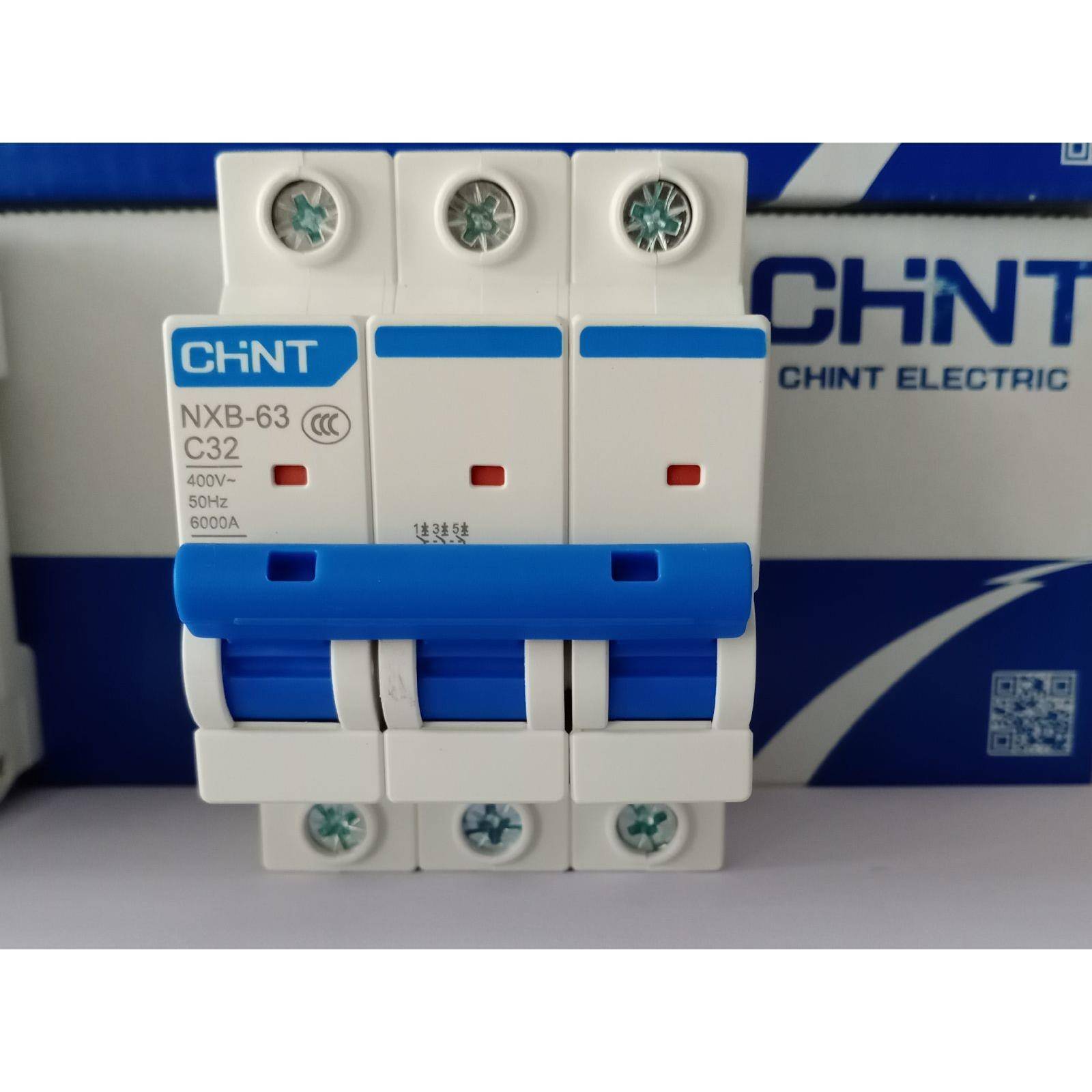 正泰空气开关NXB-63/3P/2p/1p10A20A40A63A小型断路器家用漏电C型