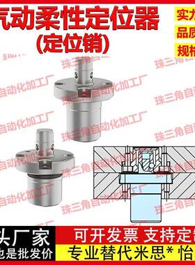 气动柔性定位器定位销 AMWF18L AMWF26L-4S-G BLL47 BLL48-24-32