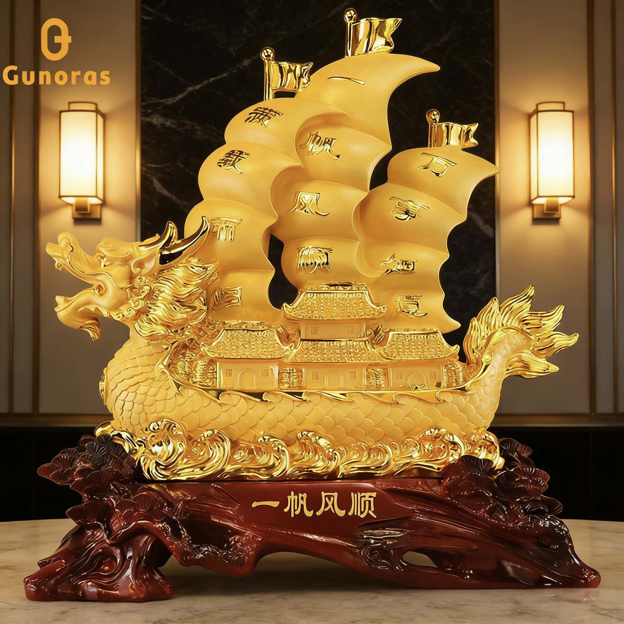 一帆风顺帆船摆件船舵舵手客厅办公室酒柜办公桌装饰开业乔迁礼品