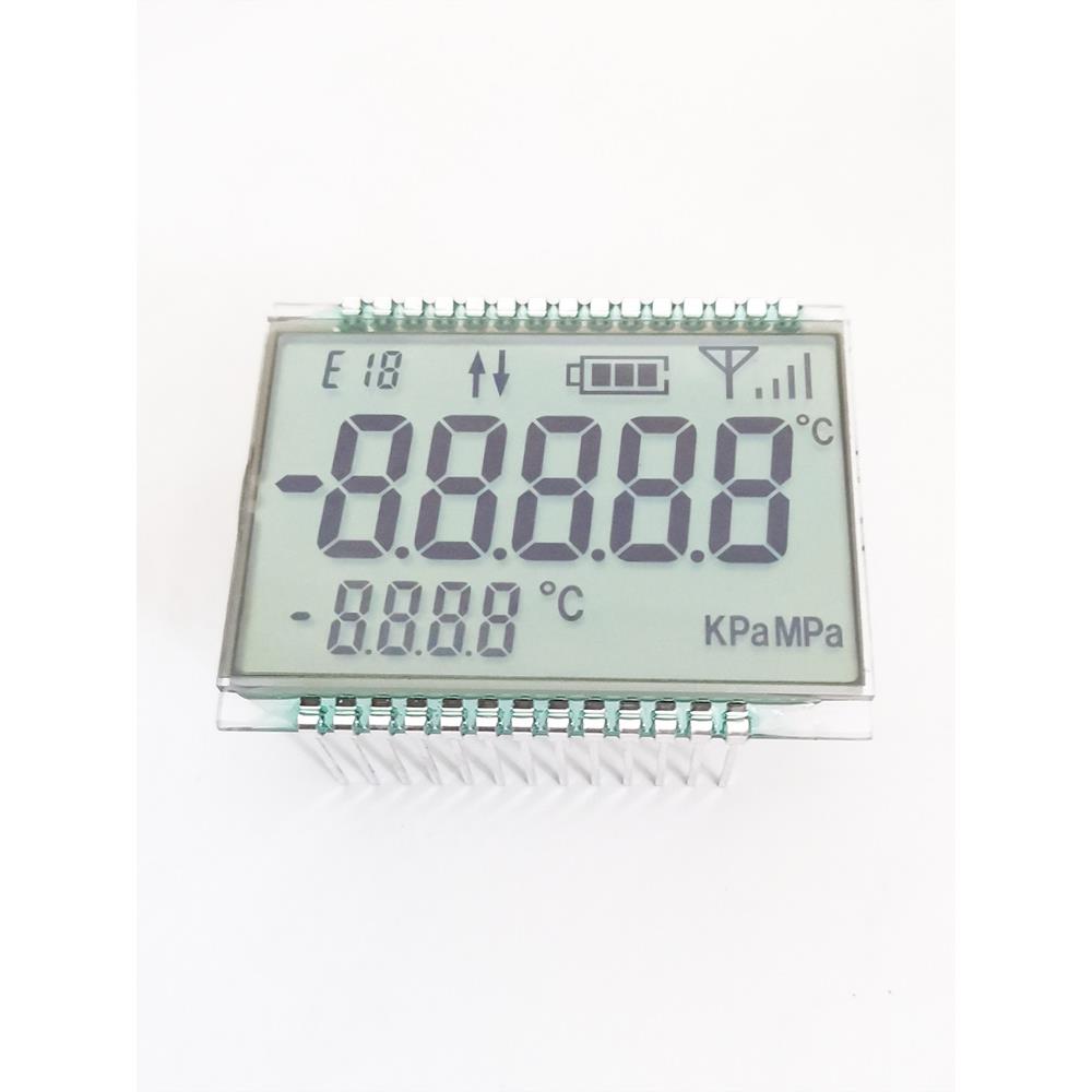 HTN5位8字lcd段式液晶屏温度压力仪表显示屏QYH5622SP10V3B现货