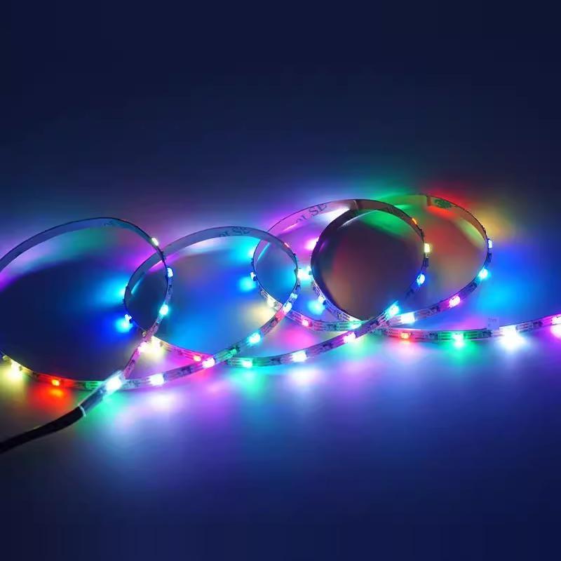 WS2812B-2121幻彩四脚内置IC可编程变色炫彩2020RGB贴片灯珠LED