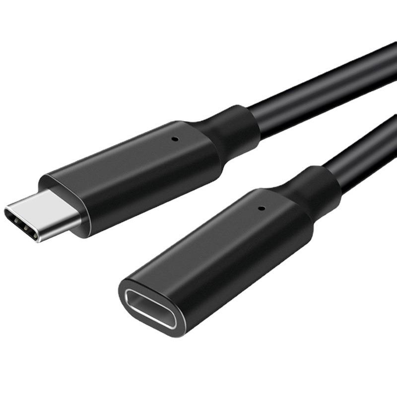 Type-c延长线公转母转接线USB3.2数据线4K投屏线扩展坞硬盘连接线